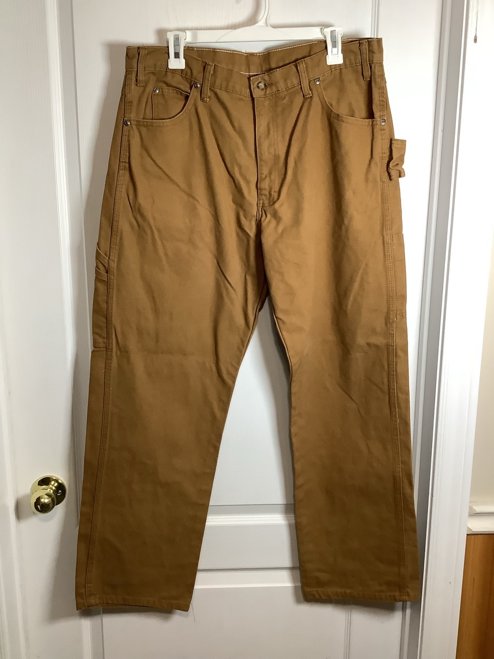 Dickies Men's Work Pants in Caramel Brown